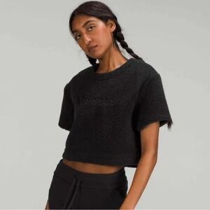 Lululemon Black Textured Sweater